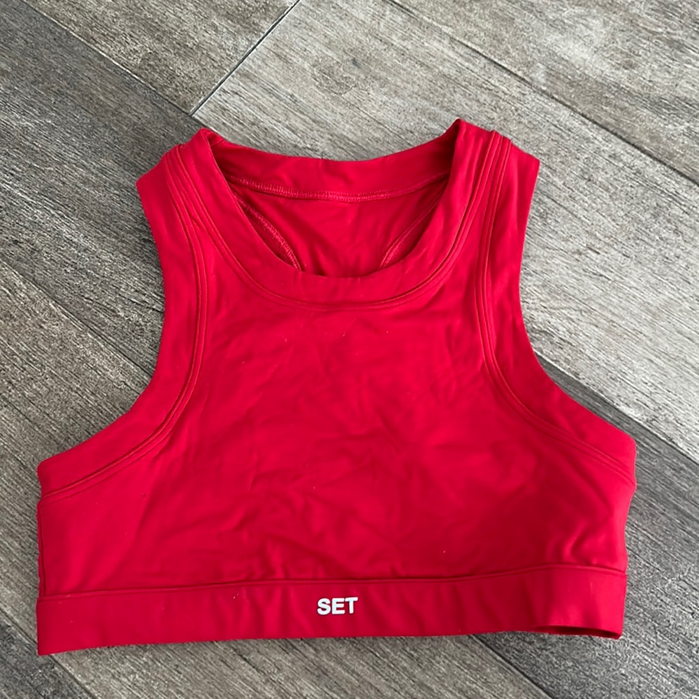 Set active bra top